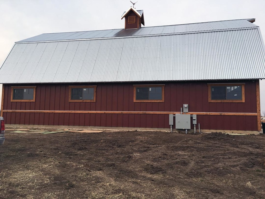 Corrugated Barn Roof